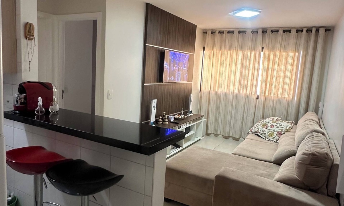 Aguas Claras Apartment | 01 bedroom Ed.Real celebration, Águas Claras-DF