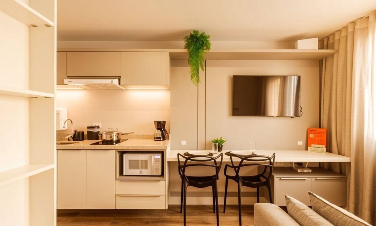 Prado Velho Condo | 1 room apartment versatile