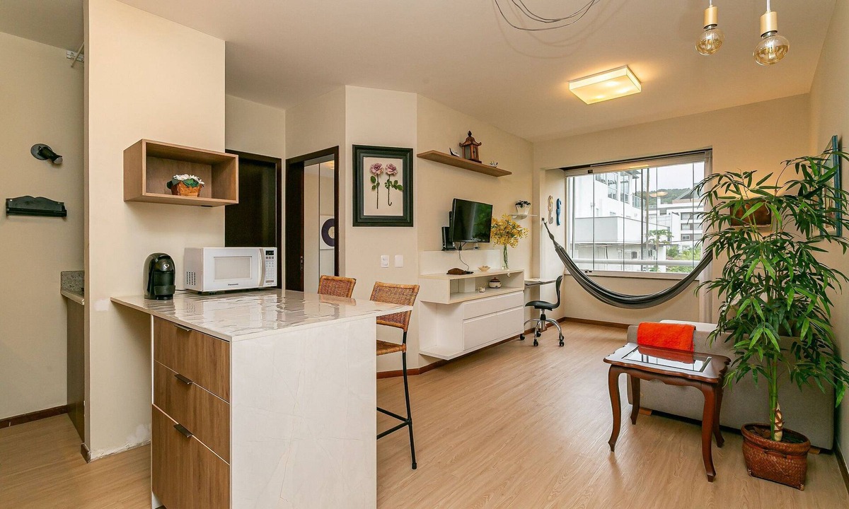 Jurere Apartment | 100m from Jurerê Beach | Wi-Fi 1000MB