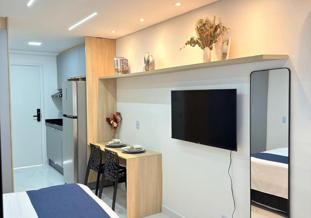 Liberdade Apartment | 103NV Studio Liberdade SP 300 m Estação Liberdade acomoda ate 03 pessoas