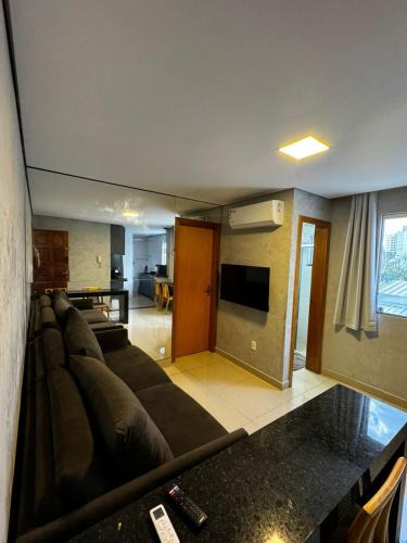 Castelo Apartment | 202 - Loft de luxo Moderno - Ar condicionado