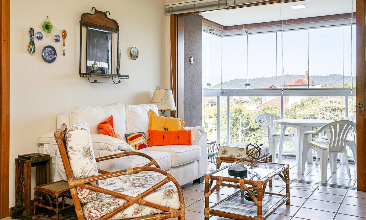 Jurere Apartment | 400m from Jurerê Beach | Smart TV 50" #JA39