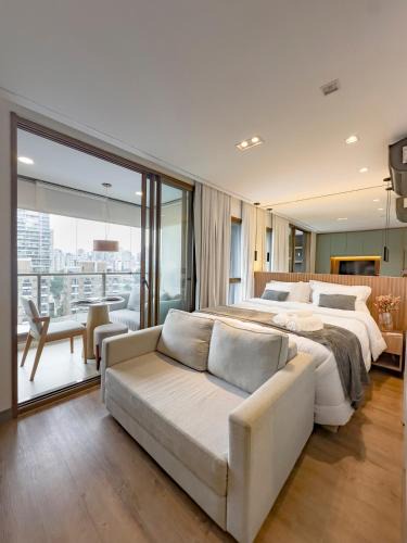 Vila Nova Conceicao Apartment | 807 Studio elegante no Doru Vila Nova Conceição
