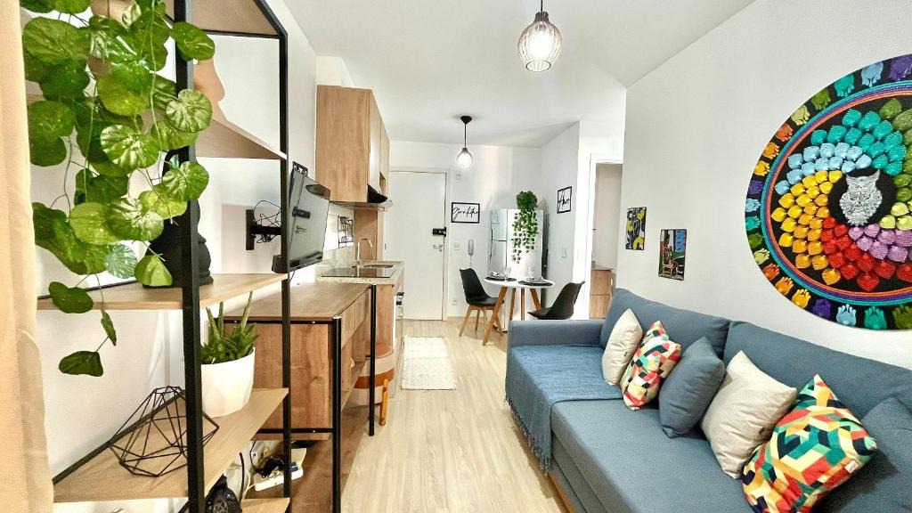 Liberdade Apartment | Acomoda 4 + AC | Liberdade | 260m Metrô