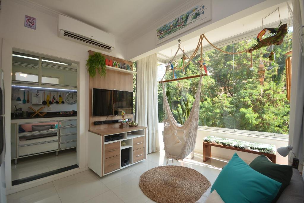 Santa Teresa Apartment | Aconchego e Incrível Vista Mata Santa Teresa Wi-fi 500Mega