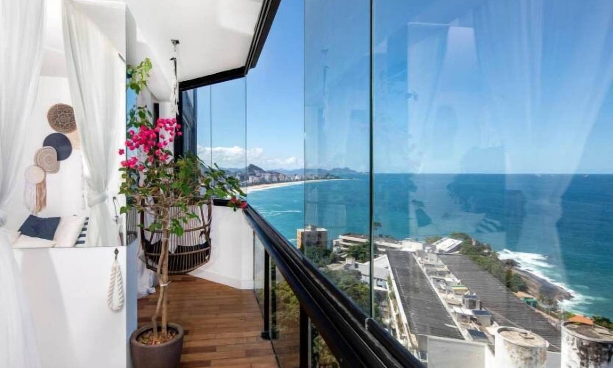 Vidigal Apartment | ADV010 Superb apartment for 4 sea view in Vidigal