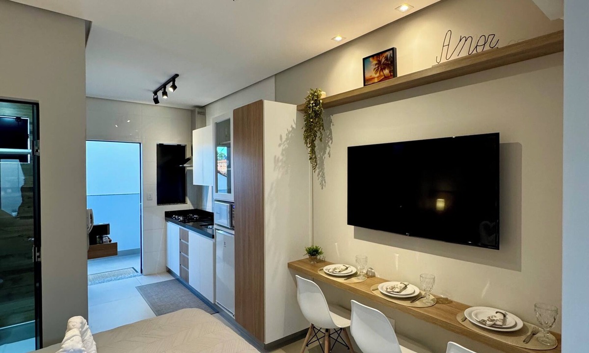 Jardim Palmeiras Apartment | Ahava Flat - Hospedagem Inteligente