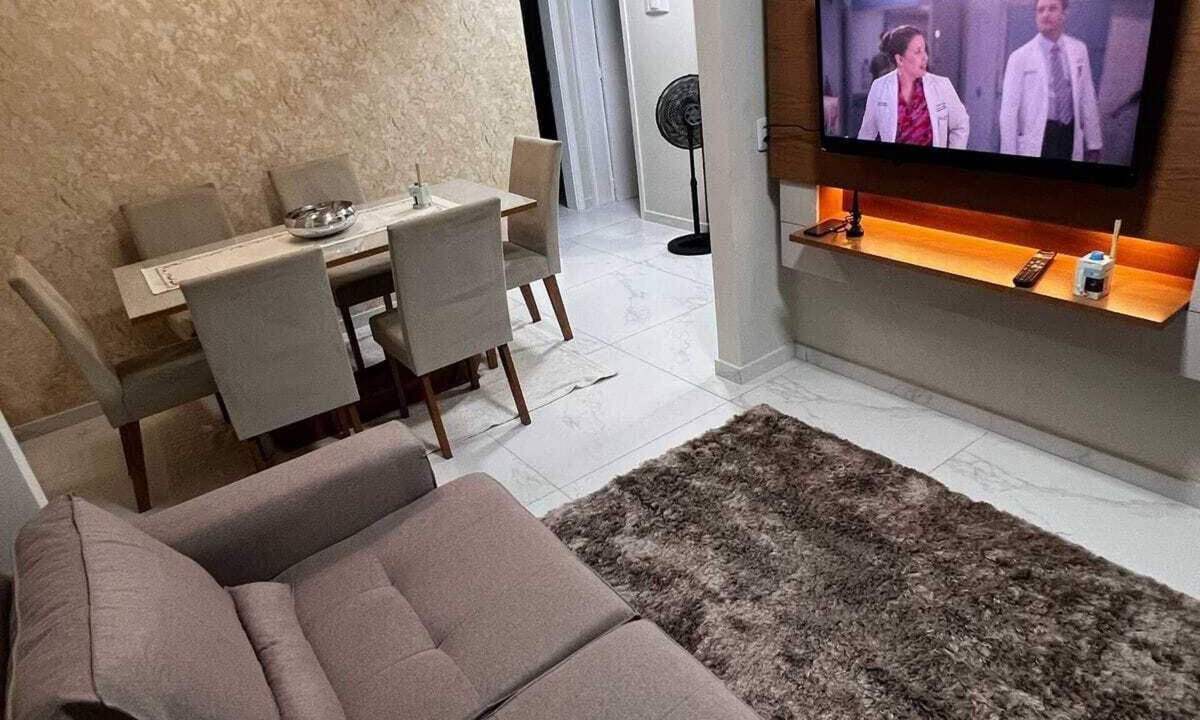 Campinas Apartment | Air-conditioned apartment across from Itaguaçu Shopping Mall.
