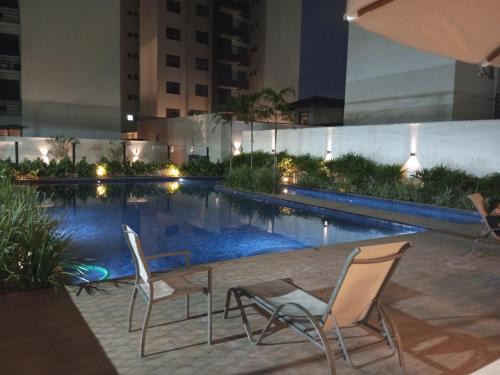 Ilheus Apartment | Apê em condomínio, com piscina, ar condicionado, na melhor localização de Ilhéus!