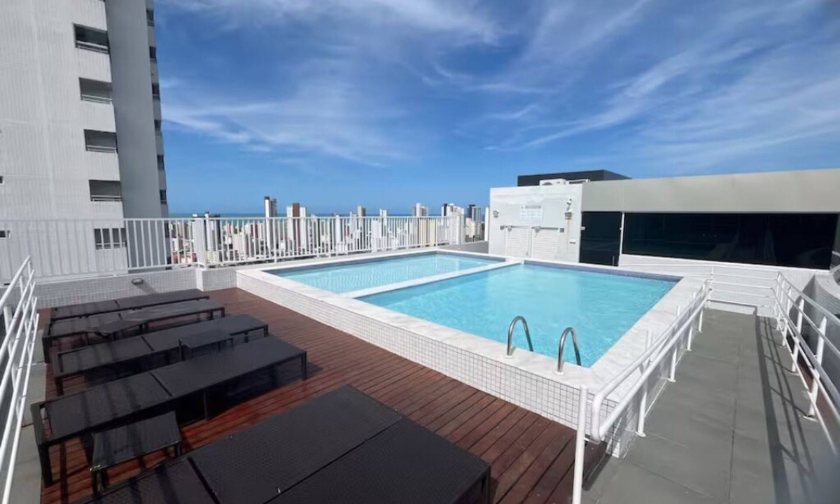 Jardim Rosas Apartment | Ap 1502 4 min walk to Busto in Tambau. Well located next to Cabo Branco