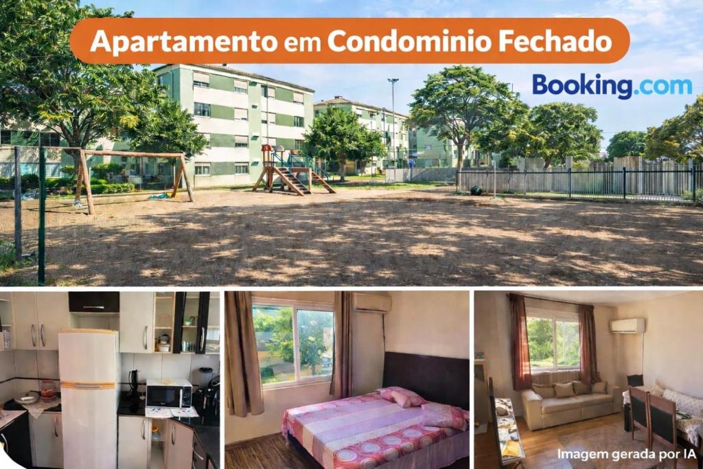 Tres Vendas Apartment | AP familiar com parquinho perto do centro