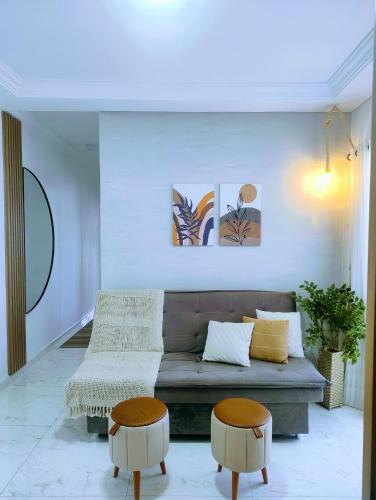 Cruzeiro Apartment | Apartamento à 5min do Aeroporto com dois quartos sendo uma suíte