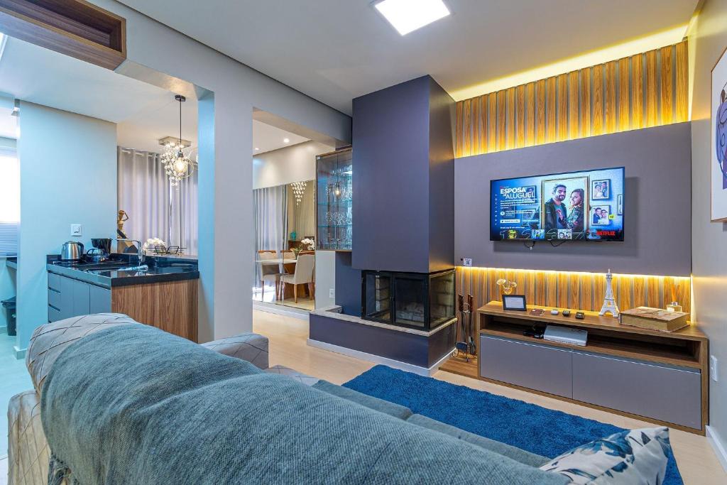 Centro Apartment | Apartamento Canela Blue 2 minutos da Catedral