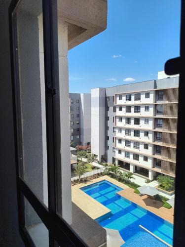 Lucas do Rio Verde Apartment | Apartamento com 2 quartos vista para piscina