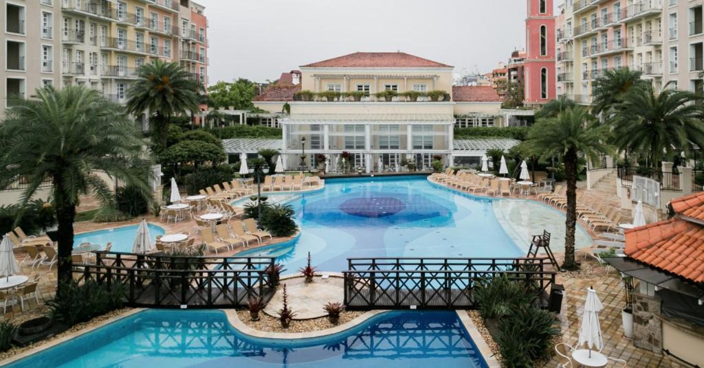 Jurere Apartment | Apartamento com varanda no IL Campanário Resort