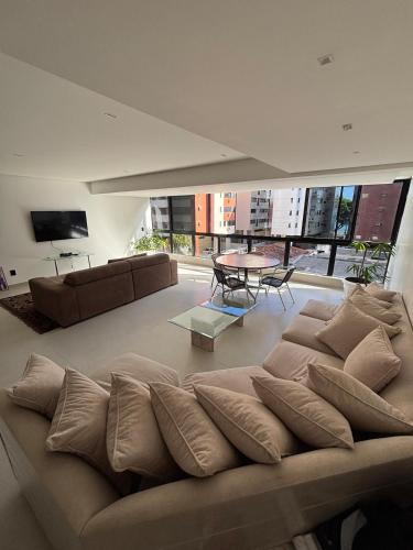 Ponta Verde Apartment | Apartamento de 250m2 amplo e luxuoso com Vista mar e 4 quartos