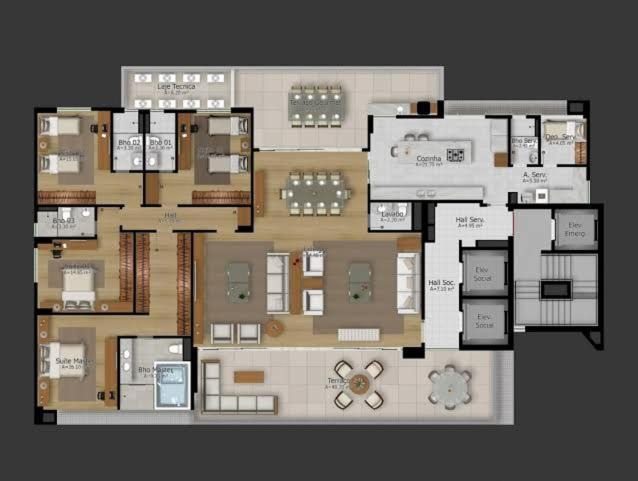Belem Apartment | Apartamento de luxo Belém Cop 30