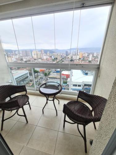 Boqueirao Apartment | Apartamento Moderno 1 Quarto em Santos, Próximo à Praia e Comércio