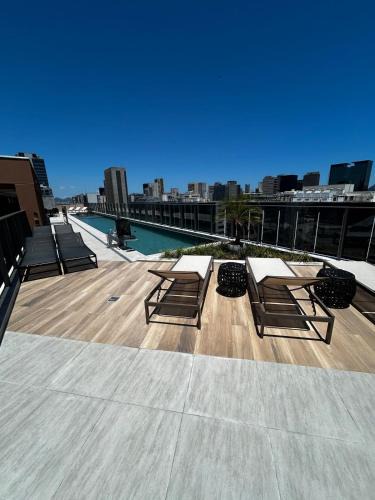 Porto Maravilha Apartment | Apartamento no centro do Rio, Metrô e VLT na Porta e piscina no Rooftop