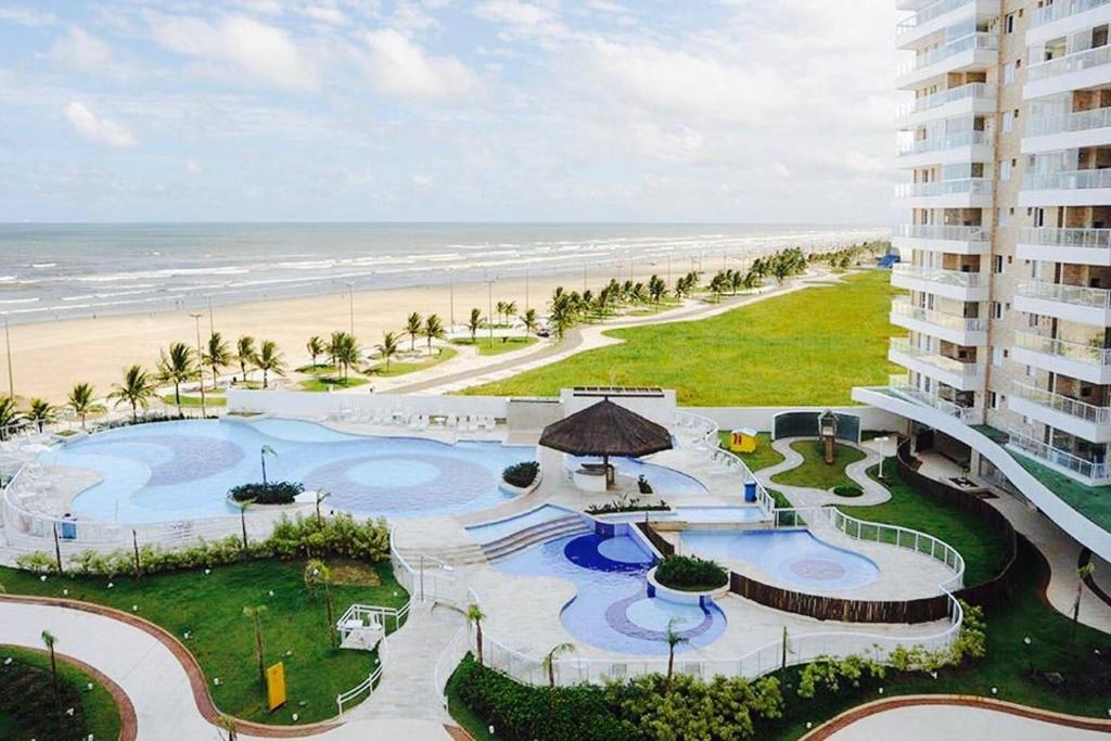 Mirim Apartment | Apartamento Praia Grande - Pé na Areia