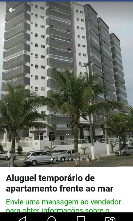 Maracana Apartment | APARTAMENTO TOTALMENTE DE FRENTE AO MAR EM PRAIA GRANDE SP