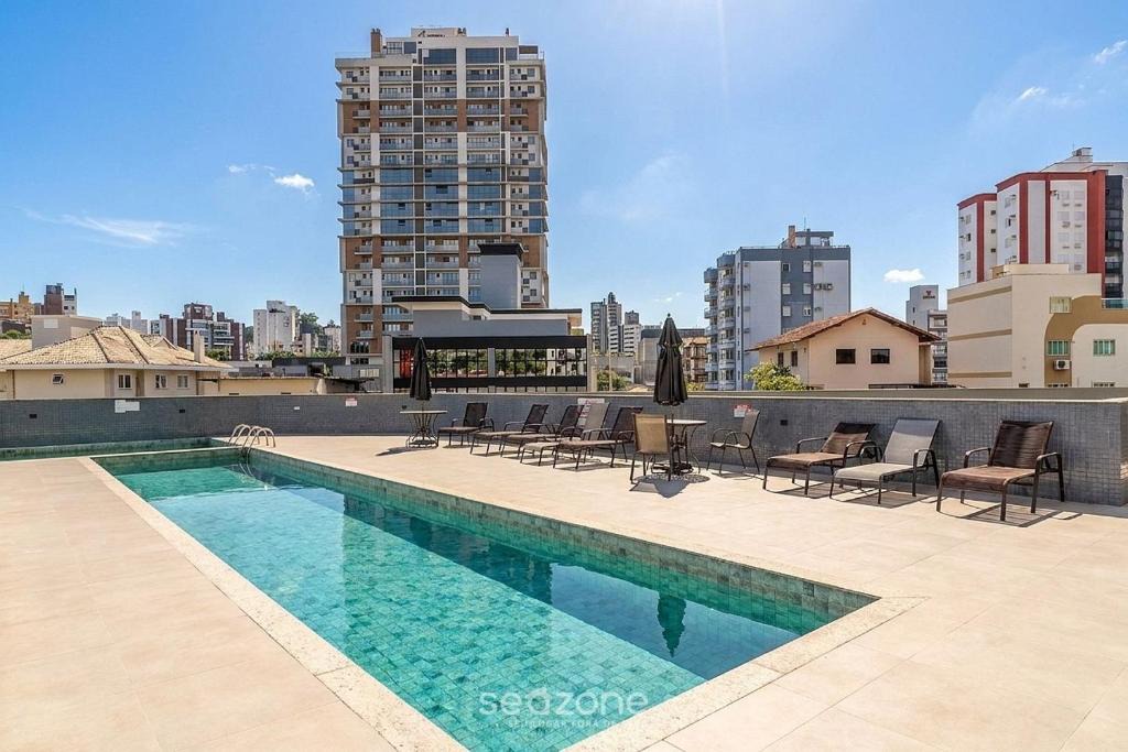 Centro Apartment | Apt in Downtown Blumenau building UNE1105