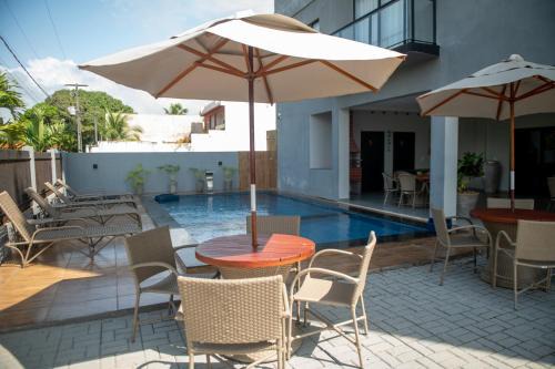 Japaratinga Apartment | Apt Vista Mar 100m da Praia Piscina 2 Suítes