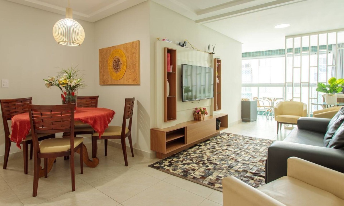 Praia do Morro Apartment | Apto a 200m da Praia do Morro c/Varanda e Garagem