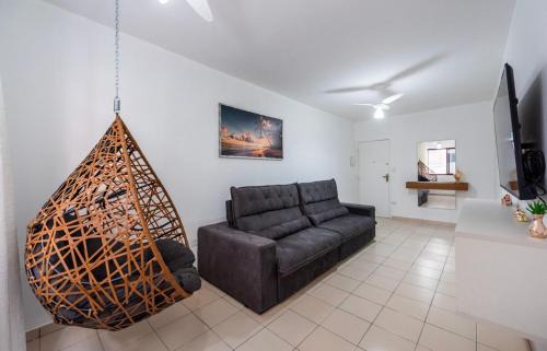 Tupi Apartment | Apto aconchegante a 90m da praia com garagem grátis