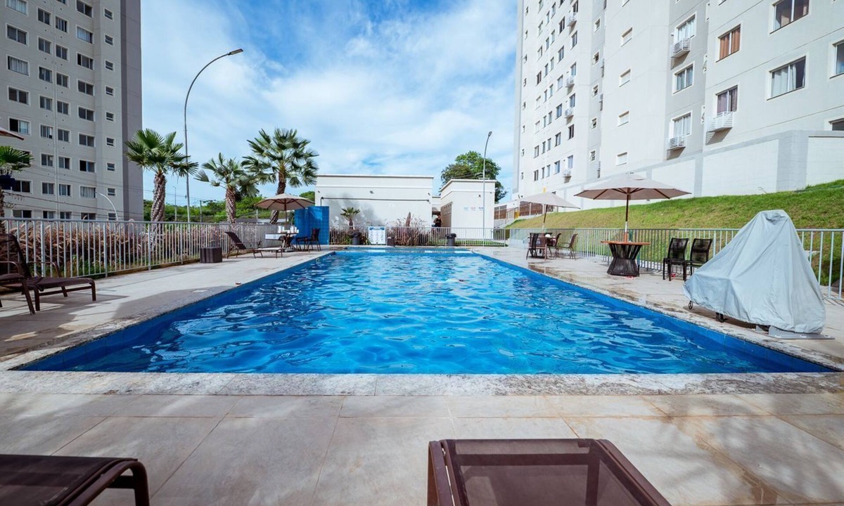 Portal do Sol Apartment | Apto com Piscina no Portal do Sol próximo à praia