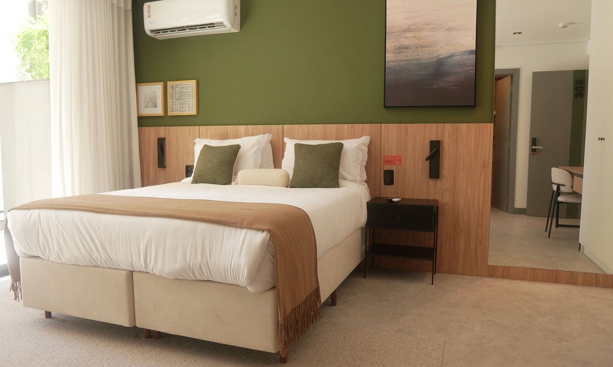 Centro Apartment | Apto com sacada 39m² - Com varanda e confortável