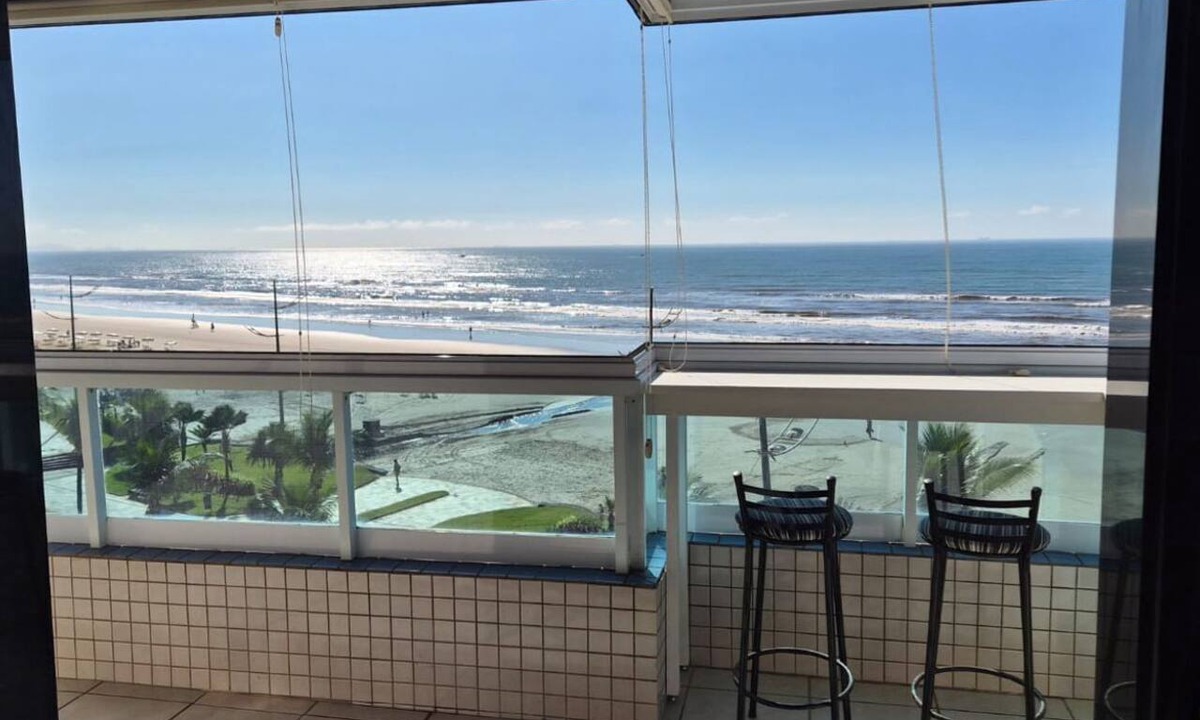 Caicara Apartment | Apto com Varanda e Vista Mar para 6 | Vila Caiçara