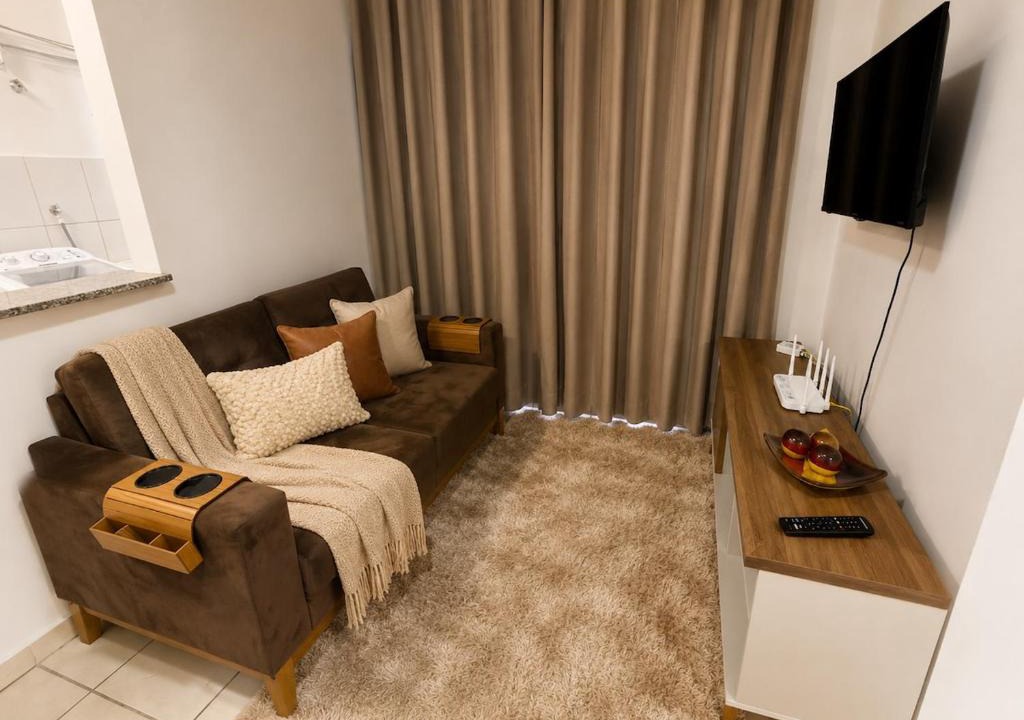 Ourinhos Apartment | Apto completo perto do centro + ar cond. e vaga