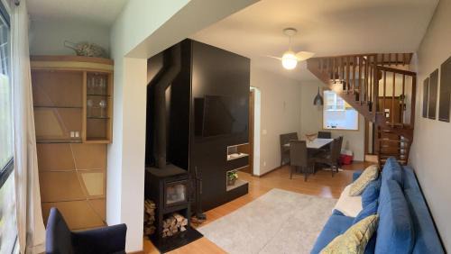 Floresta Apartment | Apto duplex em Gramado com churrasqueira