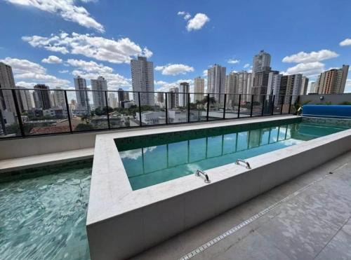 Setor Bueno Apartment | Apto Moderno 2 quartos piscina lazer no Bueno