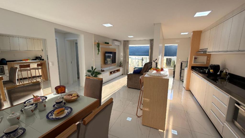 Piratuba Apartment | Apto Petúnias|2 Qtos,Climatizado,Churrasqueira