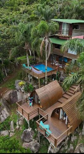 Praia do Rosa Other | Bali Cabin with a View – Sunset View Lodge