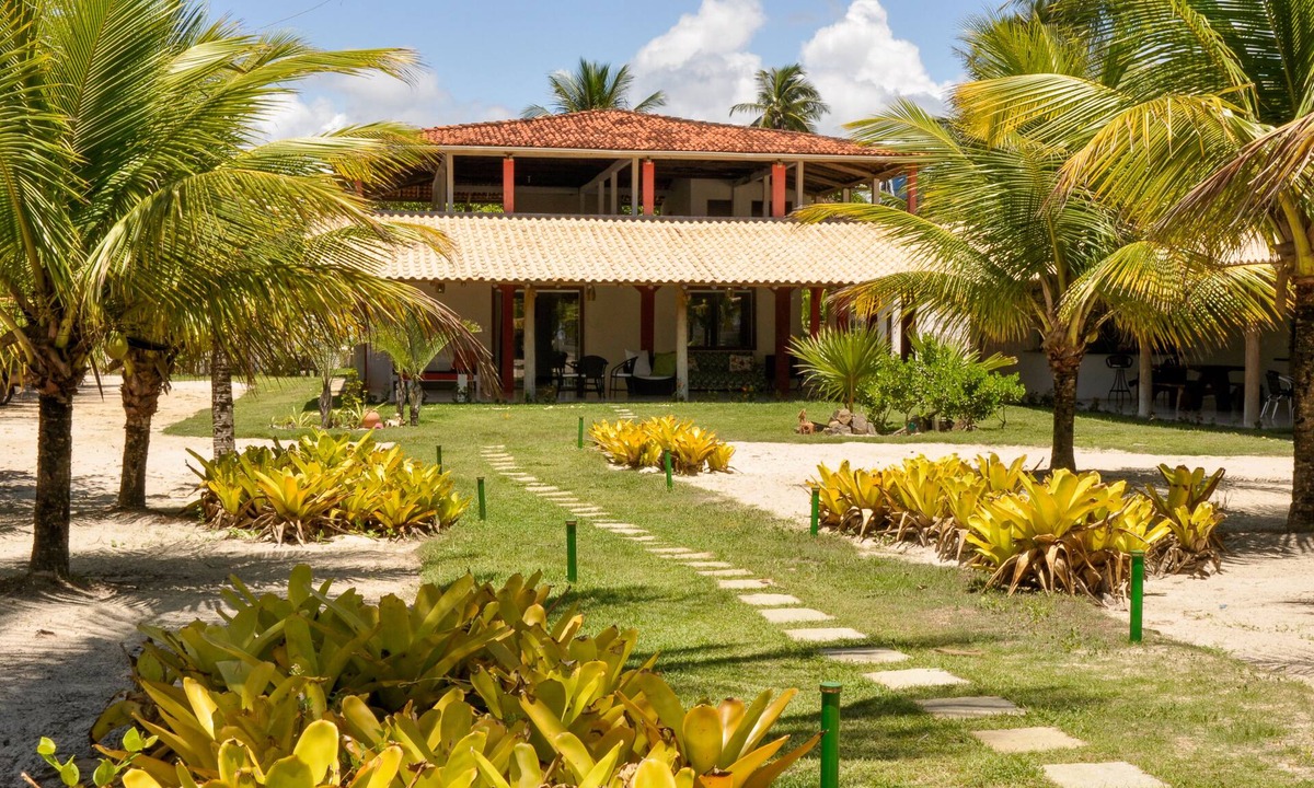 Aritagua House | Beachfront house on Praia do Norte beach, Ilhéus - Bahia.