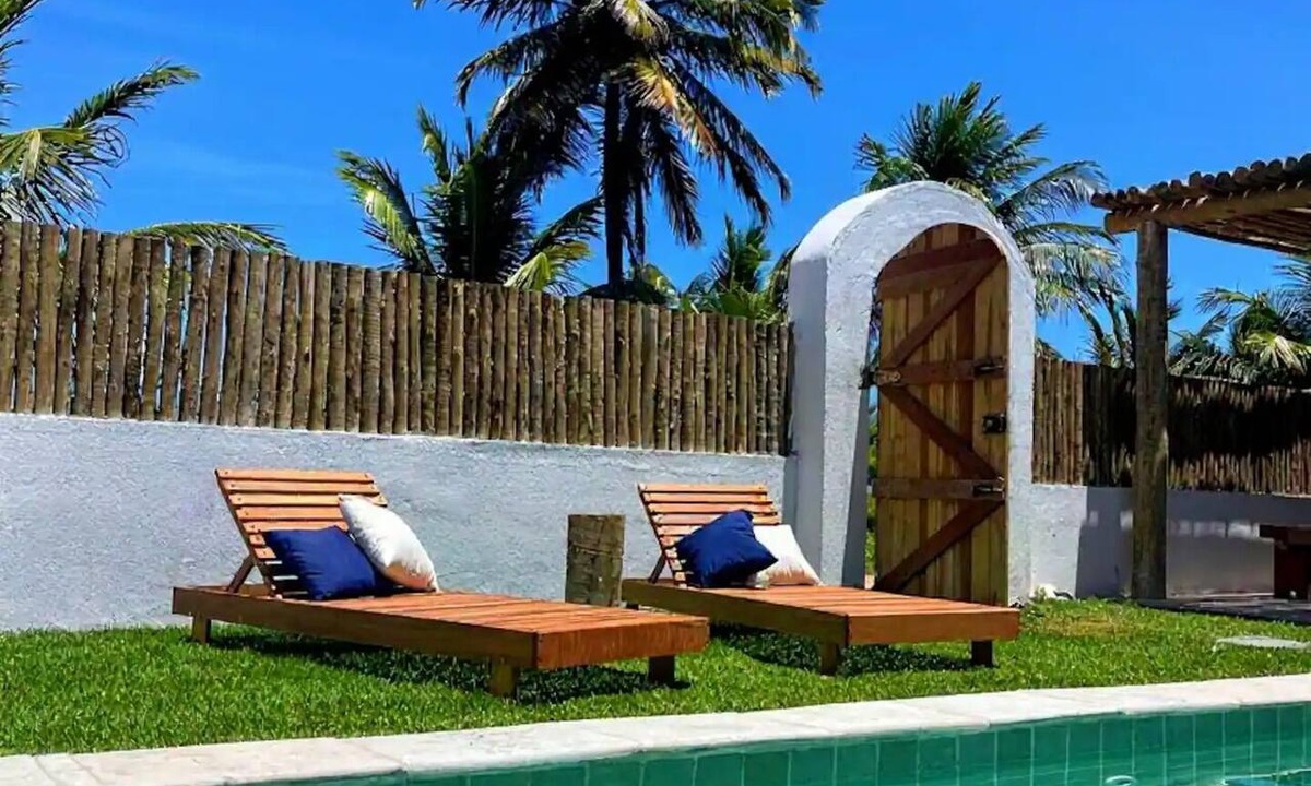 Pitimbu House | Beachfront property with pool, Casa Cajá Praia Mariscos
