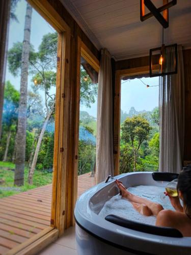 Campo Alegre Ski Chalet | Black Sheep, a cabana mais privativa de Campo Alegre