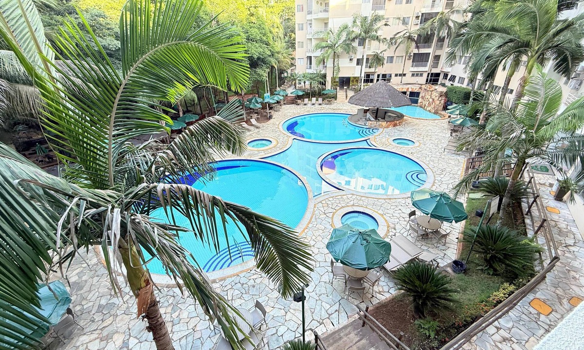 Pousada do Rio Quente Apartment | Paradise Rio Quente/Apto 1 QTO