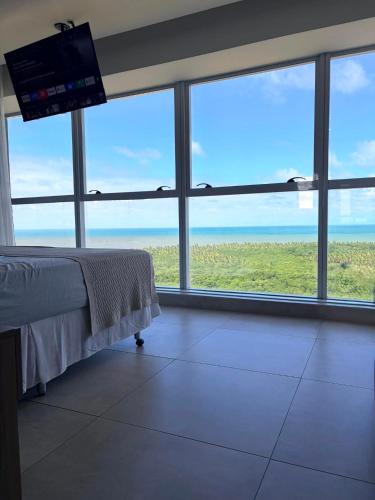 Barra de Jangada Apartment | Bugan Premium 16 andar - vista mar incrível