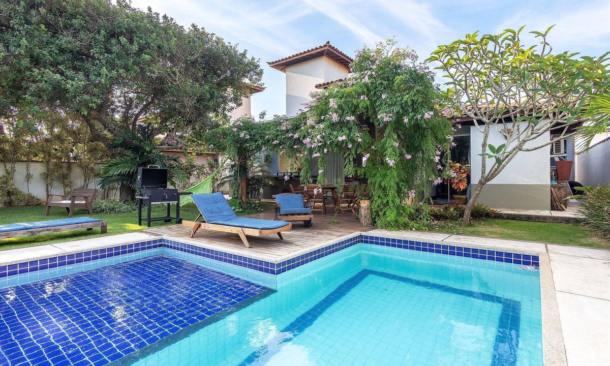 Porto Belo House | Bz26 40 meters from the beach! House with pool