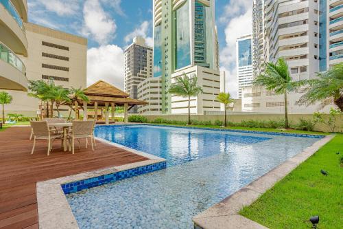 Caminho das Arvores Apartment | CA01 Beautiful studio 200m from Salvador Shopping