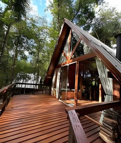 Tres Coroas House | Cabana Canarinho Ecoparque Águas Brancas