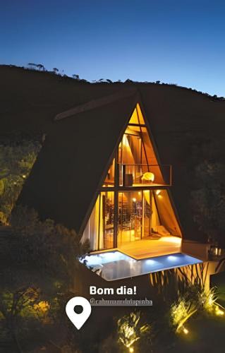 Lapinha da Serra House | Cabana Zé da Lapinha - Passarela