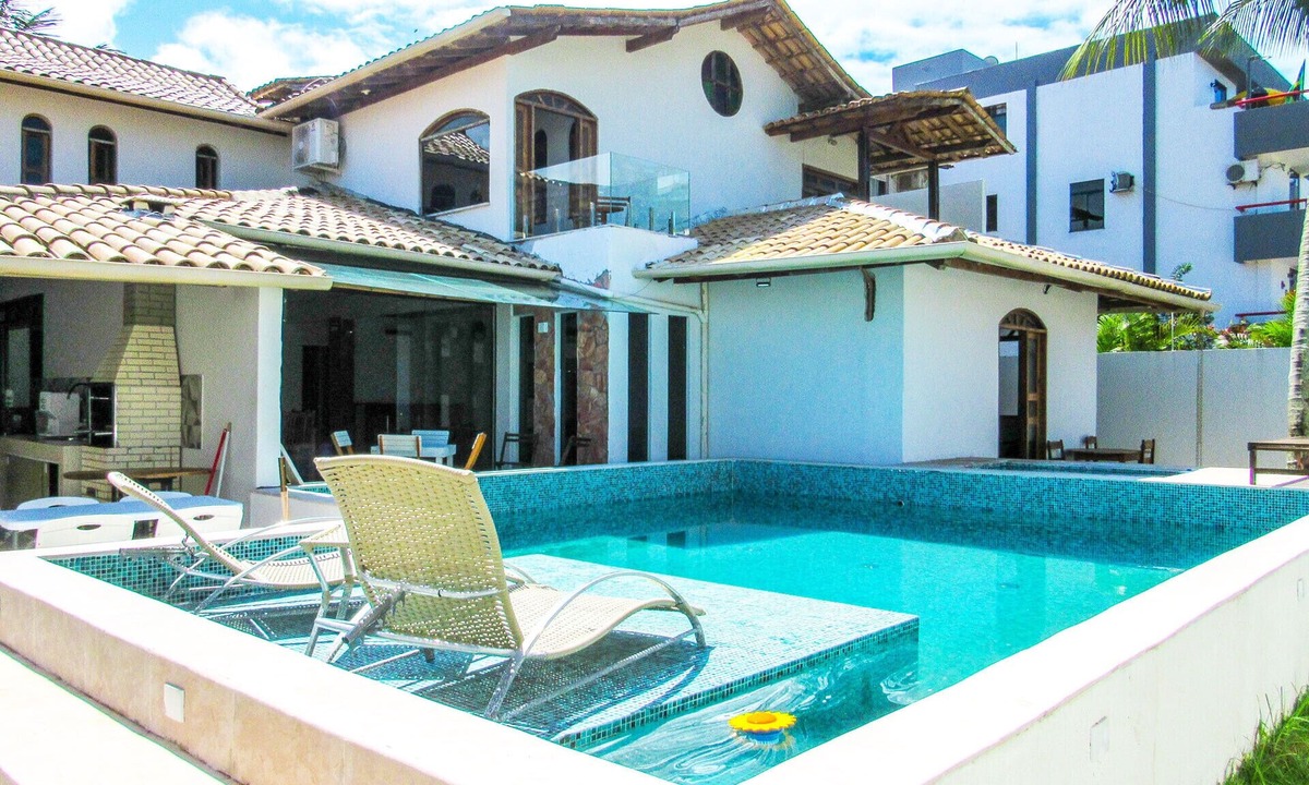 Sao Francisco House | Casa a 250m da Praia do Sul com Wi-Fi em Ilhéus/BA