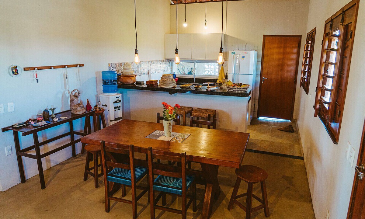 Ponta do Anel House | Casa ampla c redes de descanso, Praia de Macapá/PI