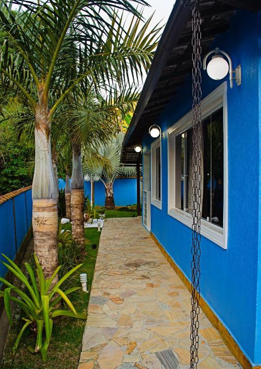 Vila do Abraao House | Casa azul Ilha Grande