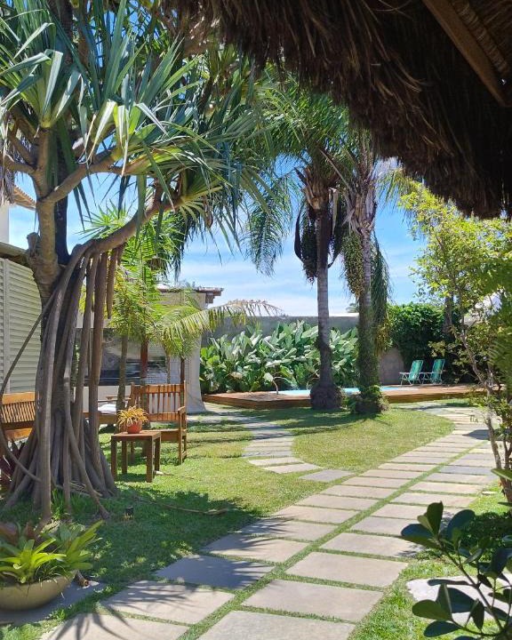 Balneario Ponta da Fruta House | Casa bangalô conexão com a natureza e bem estar